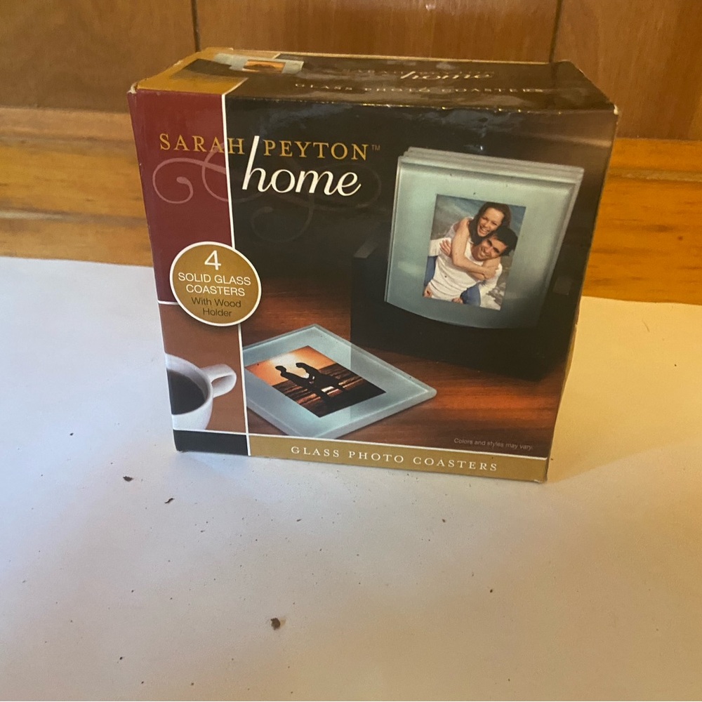Glass Photo Coasters